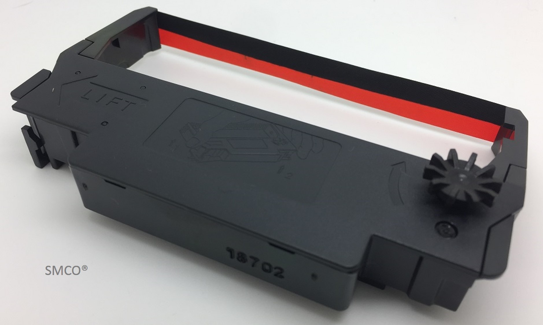 Black/Red Ribbon for Epson ERC30 /34/ 38 & Samsung Bixolon SRP